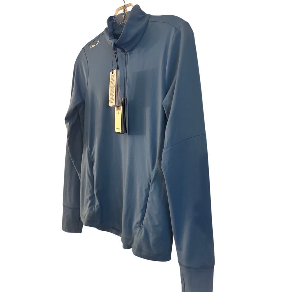 RLX Golf Ralph Lauren Womens Size XS Quarter-Zip Jersey Pullover Shirt NWT